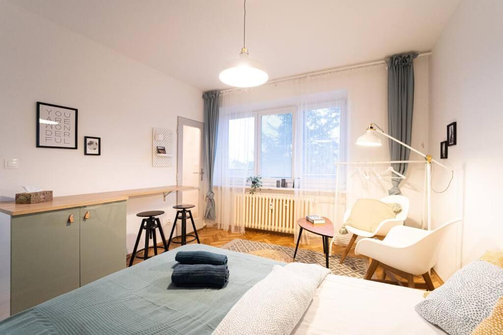 Mini Studio In Masaryk Quarter - Brno Apartment Exterior photo